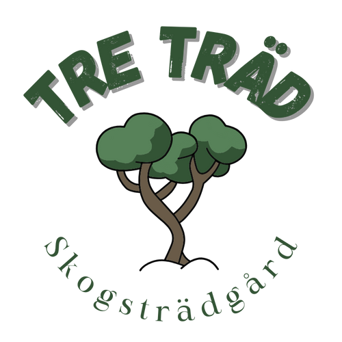 Tre Träd Skogsträdgård logotyp